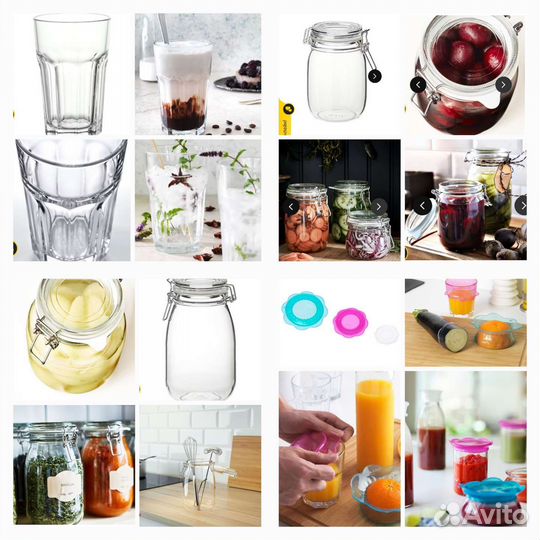 Стакан Банка Тарелка икея IKEA