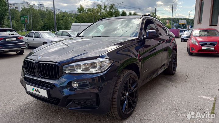BMW X6 3.0 AT, 2018, 84 400 км