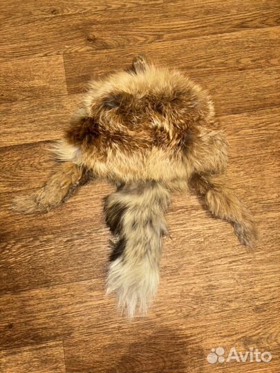 Шапка меховая с хвостом