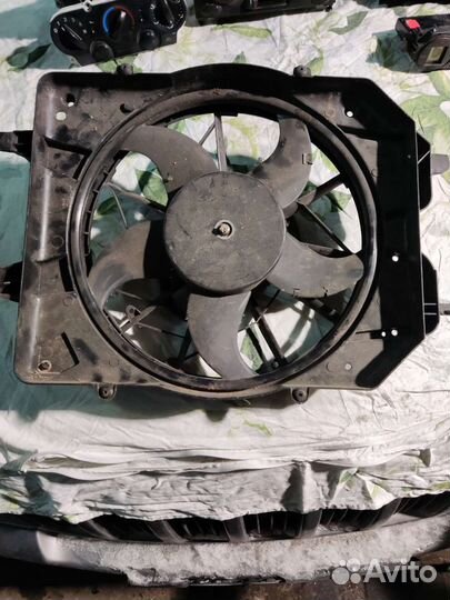 Вентилятор охлаждения ford focus 1