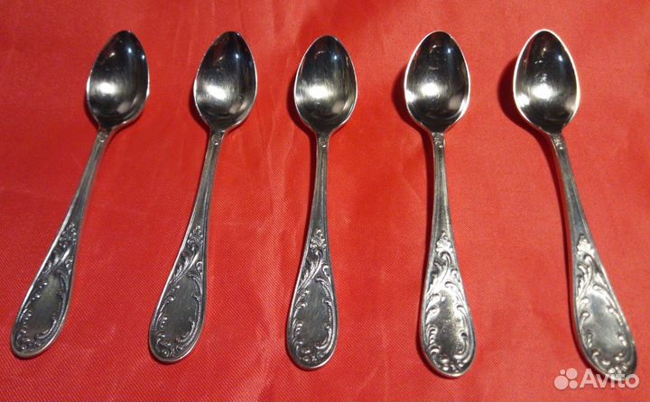Ложки кофейные, мнц, СССР, 5 шт