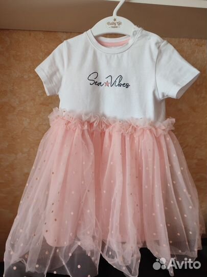Платье для девочки 92