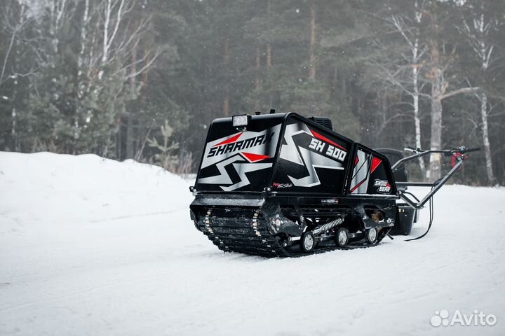 Мотобуксировщик Sharmax S500 1450 HP18 ultra