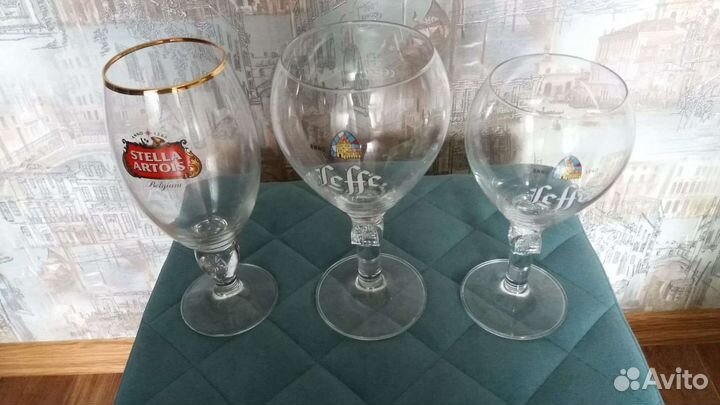 Пивные бокалы leffe
