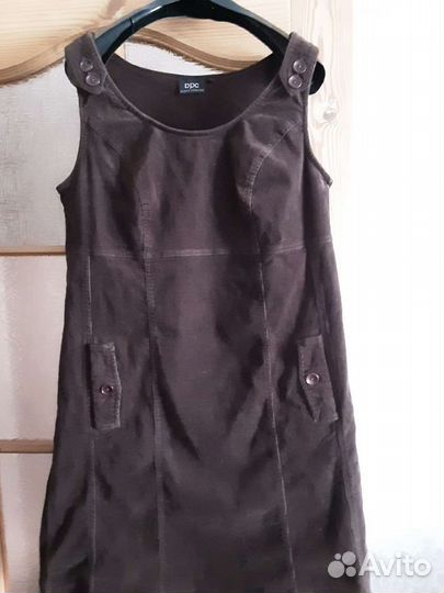 Вельветовый сарафан