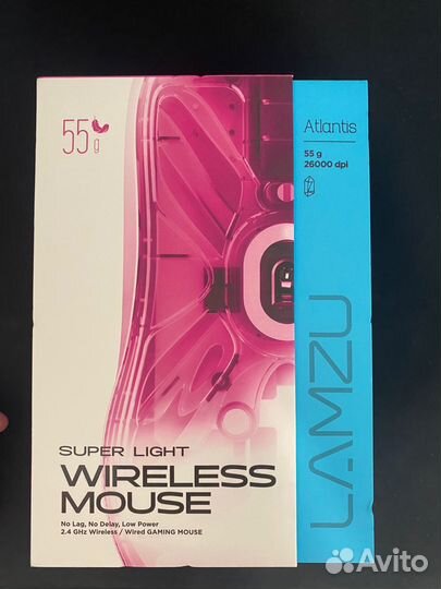 Мышь беспроводная lamzu Atlantis