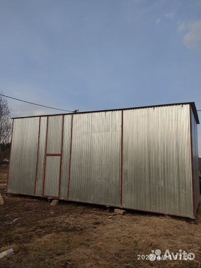 Гараж металлический