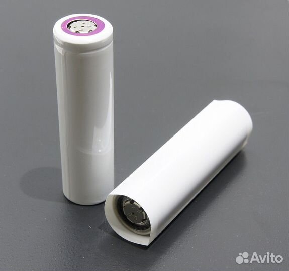 Термоусадка для АКБ 18650 500 шт. Цвет белый