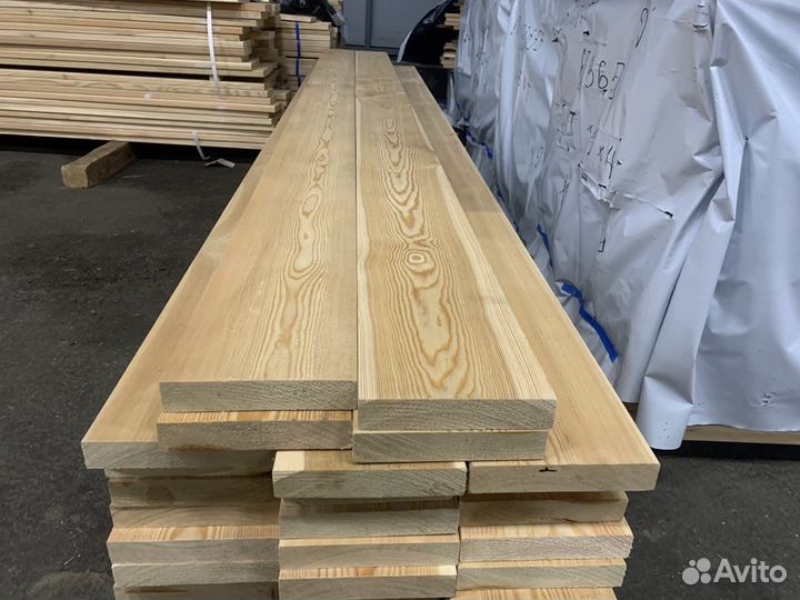 Лиственница - Гладкая доска (Палуба) 4 метра