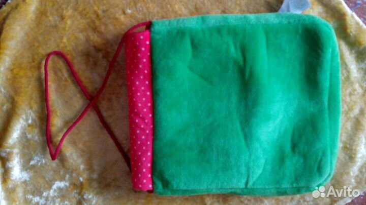 Новая детская мягкая сумочка (подушка)