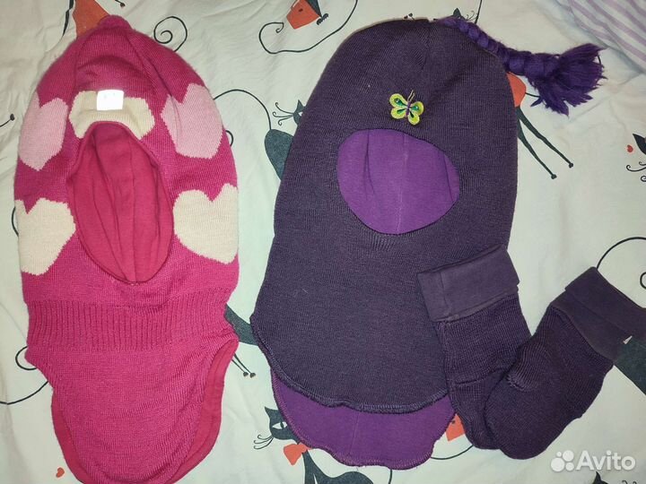 Шапка шлем kivat и reima, краги