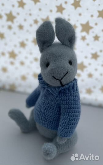 Кролик ручной работы, игрушка