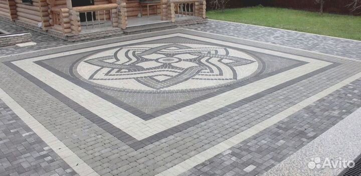 Тротуарная плитка новая