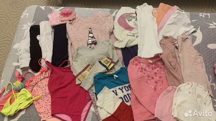 Вещи пакетом на девочку, 110-116