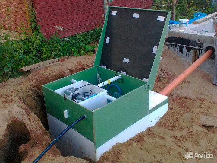 Септик био Интал 8 для дачи