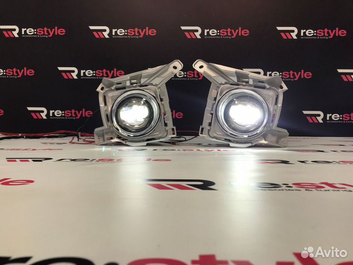 Туманки Toyota Land Cruiser 200 LED F-Sport D2067