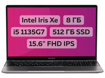 Ноутбук зеон i5 1135G7/8 гб/512 гб SSD