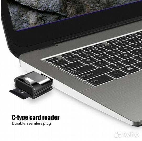 Переходник с Type C на Micro-SD карту USB 3.1