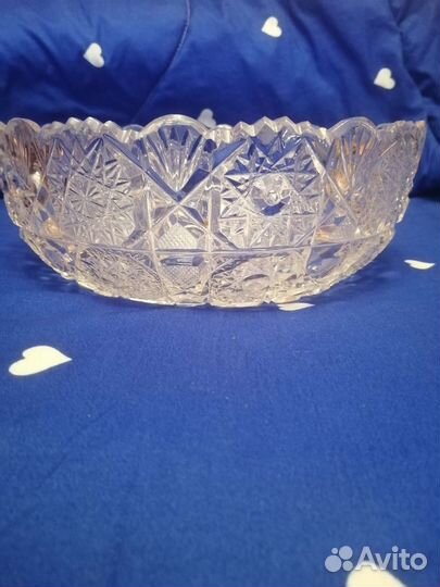 Ваза хрустальная СССР