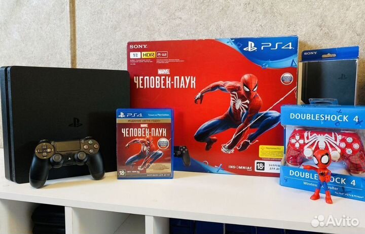 Ps4 slim I Sony Playstation 4 Человек-Паук