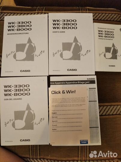 Синтезатор casio wk-3600