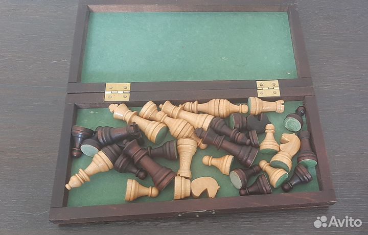 Шахматы магнитные деревянные СССР