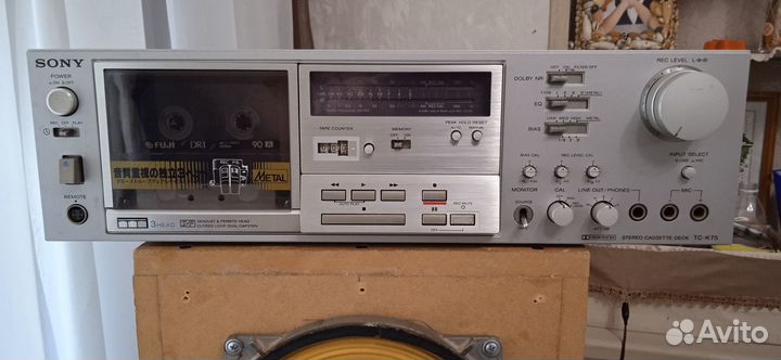 Кассетная дека sony tc k75