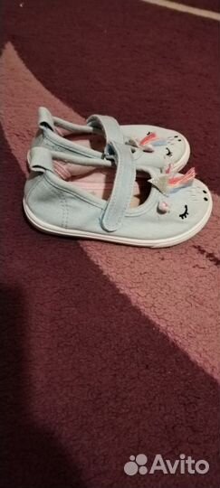 Тапочки джинсовые