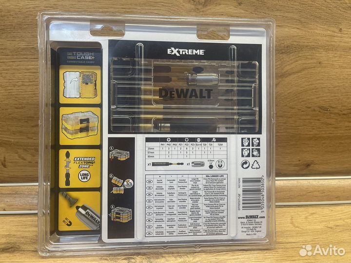 Набор бит и насадок flextorq Dewalt DT70731T-QZ