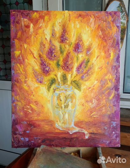 Картина маслом. Натюрморт