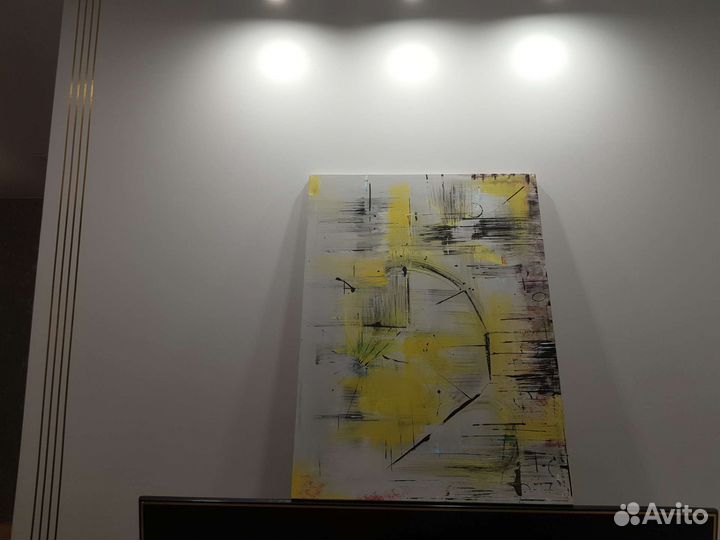 Большая картина Абстракция современная