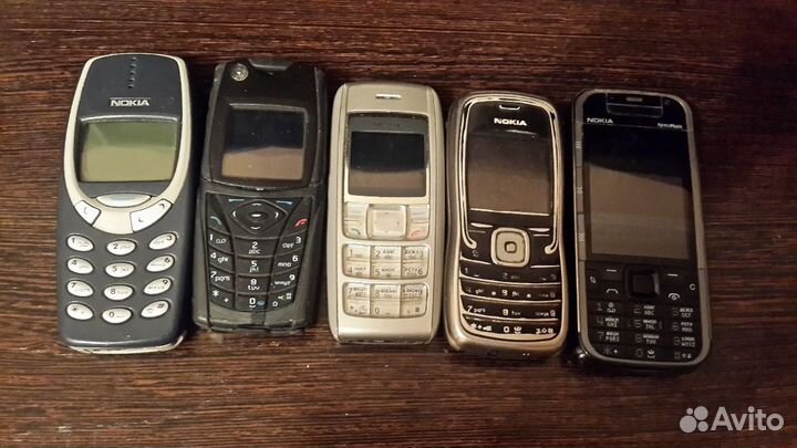Целиком Коллекция телефонов nokia siemens samsung