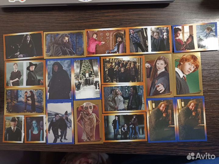 Наклейки и карточки Гарри Поттер панини