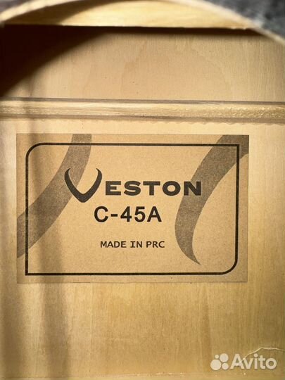 Гитара veston c45 a