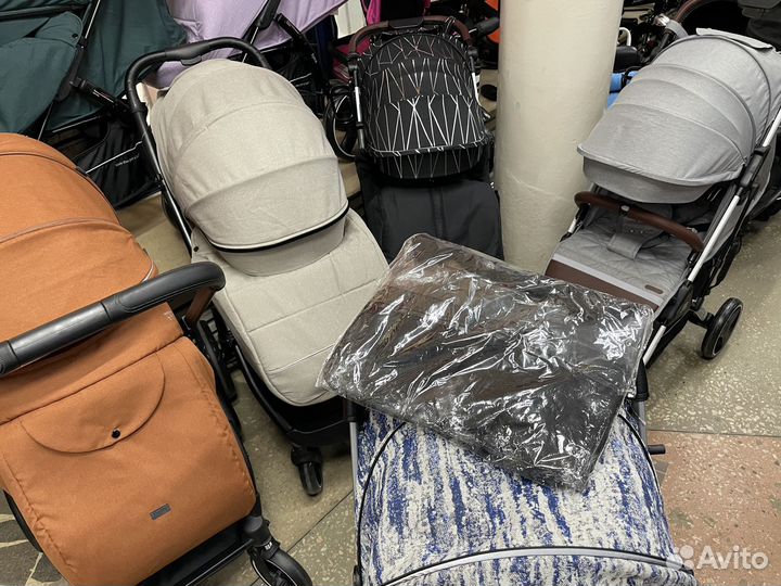 Коляска-чемодан весом 7.8 кг дождевик, москитная с