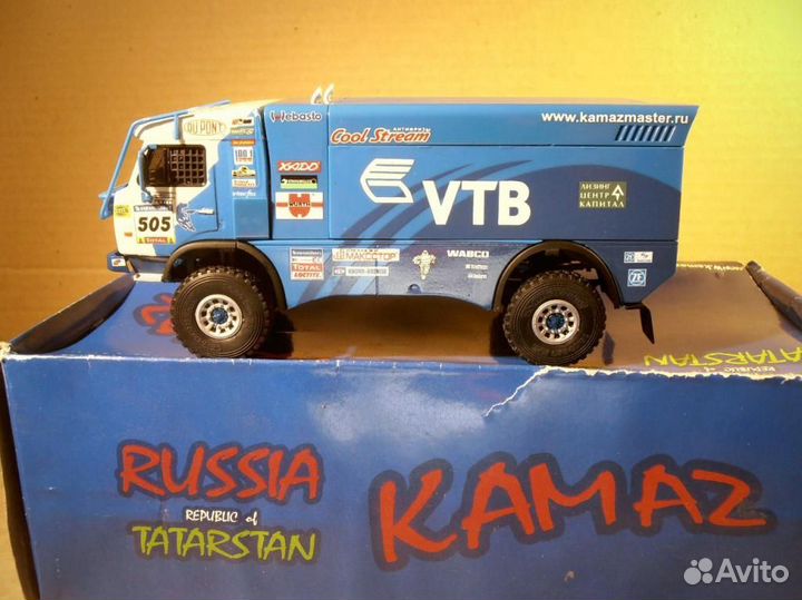 Eligor камаз 4911 № 505 Lisboa Dakar 2007 ралли 1: