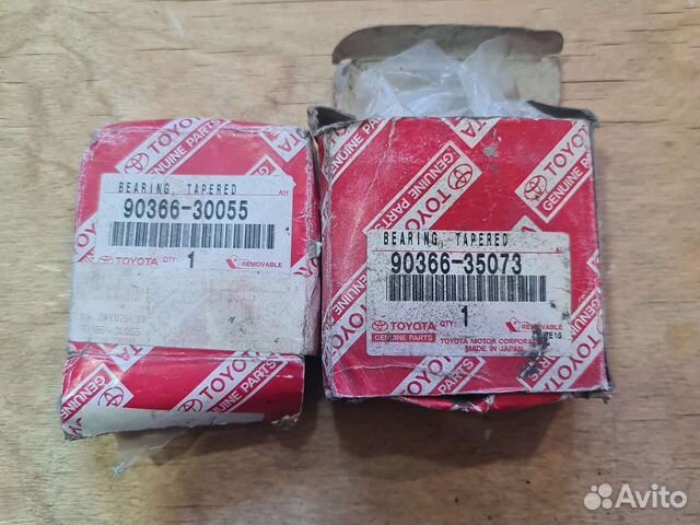 Подшипники toyota