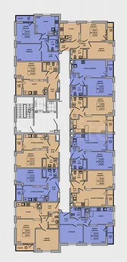 2-к. квартира, 52,9 м², 10/10 эт.