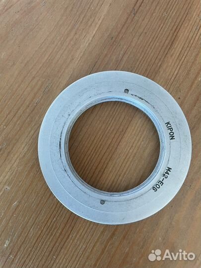 Фото переходник canon m-42 eos