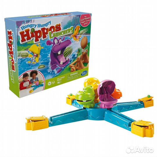 Игра настольная Hasbro Голодные бегемотики