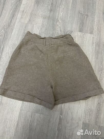 Женские летние шорты zarina лен 44