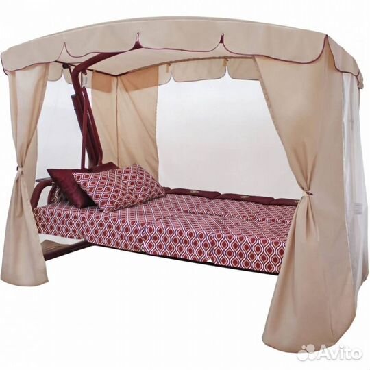 Садовые качели четырехместные 