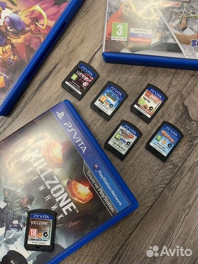 23 игр на картриджах для PS Vita (одним лотом)