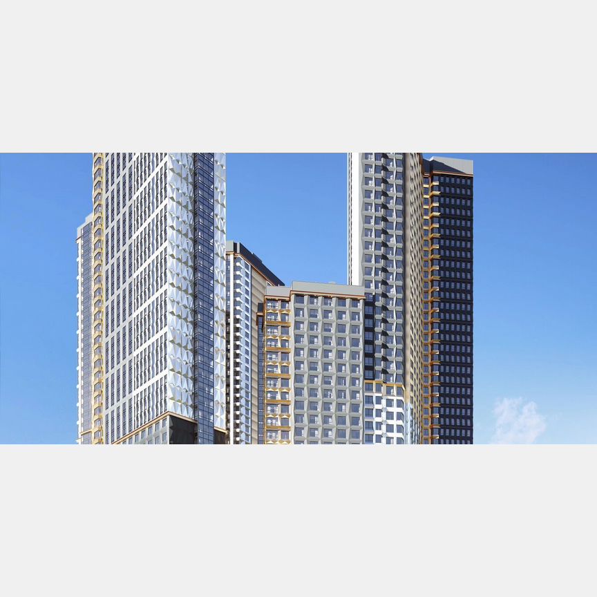 1-к. квартира, 42,8 м², 21/50 эт.