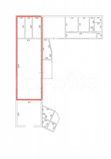 Свободного назначения, 82 м²