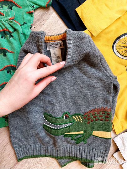 Детские вещи пакет на мальчика 98см 3года