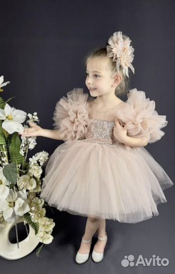 Платье новое для девочки 98