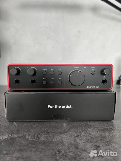 Focusrite Scarlett 2i2 Gen4