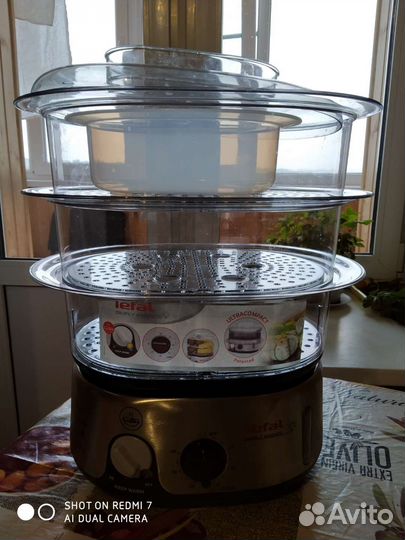 Пароварка tefal новая