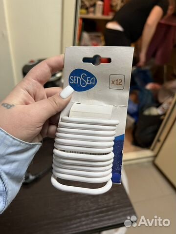 Набор колец для шторки штор в ванную